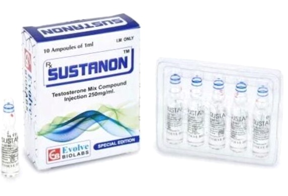 Flacon de Sustanon pour injection